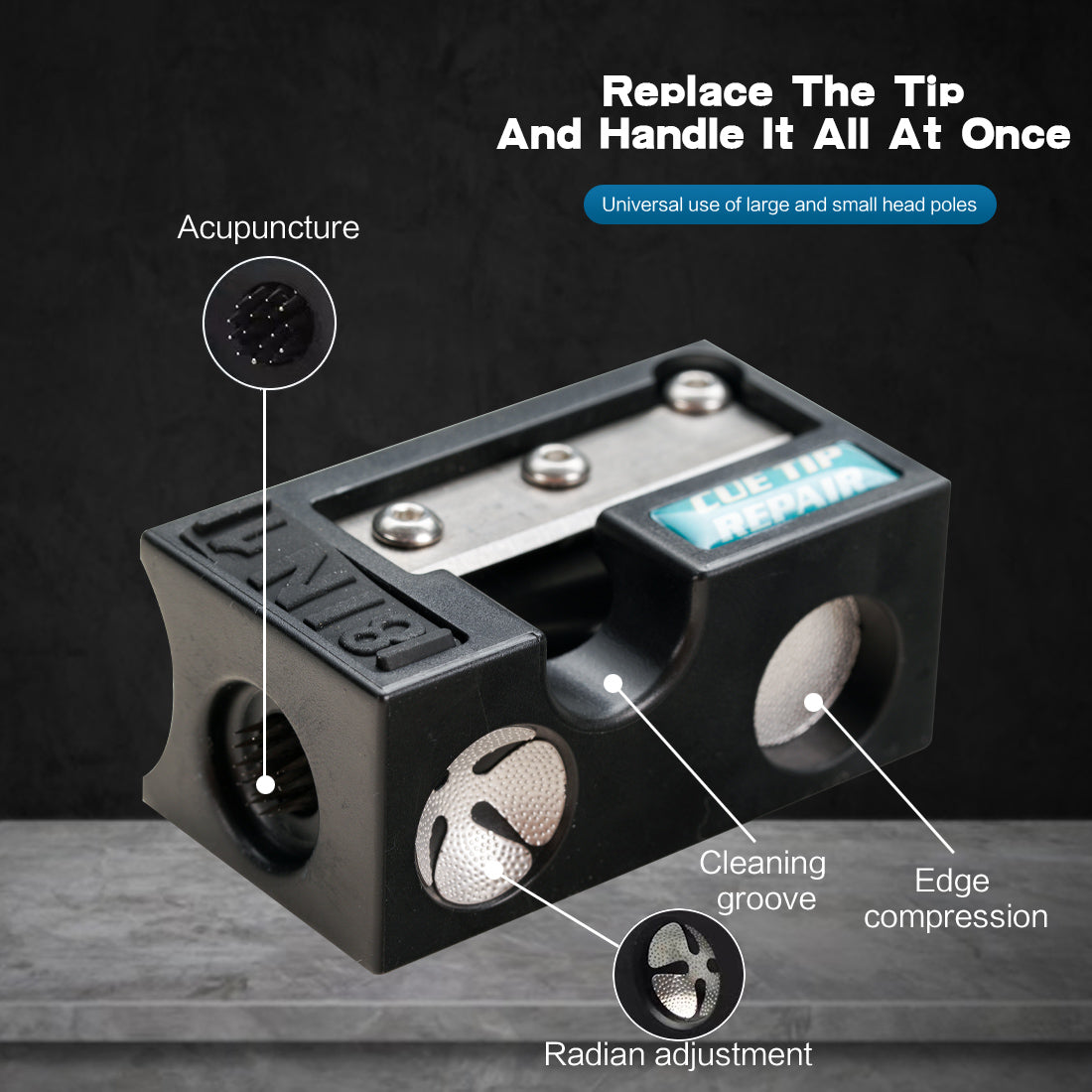 Resin 8 In 1 Multifunctional Tip Tool