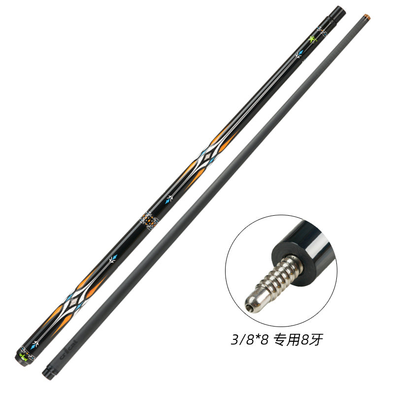 CRICAL Carbon Fiber Pool Cue Stick 11.5mm 12.5mm Uni-loc 3/8x8 Radial Pin Low Deflection Billiard Cue Stick Case Set