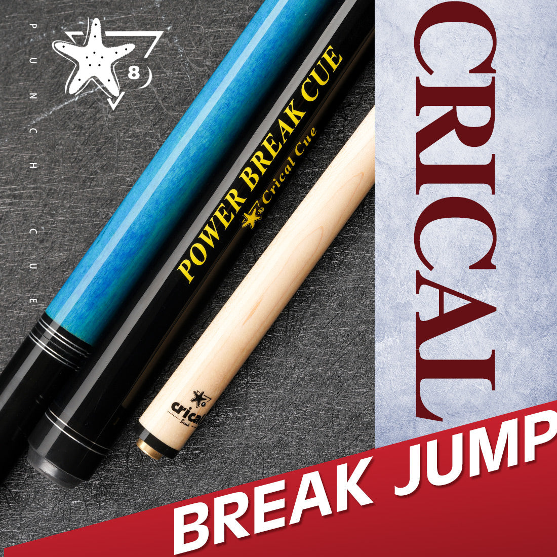 CRICAL Break Jump Pool Cue