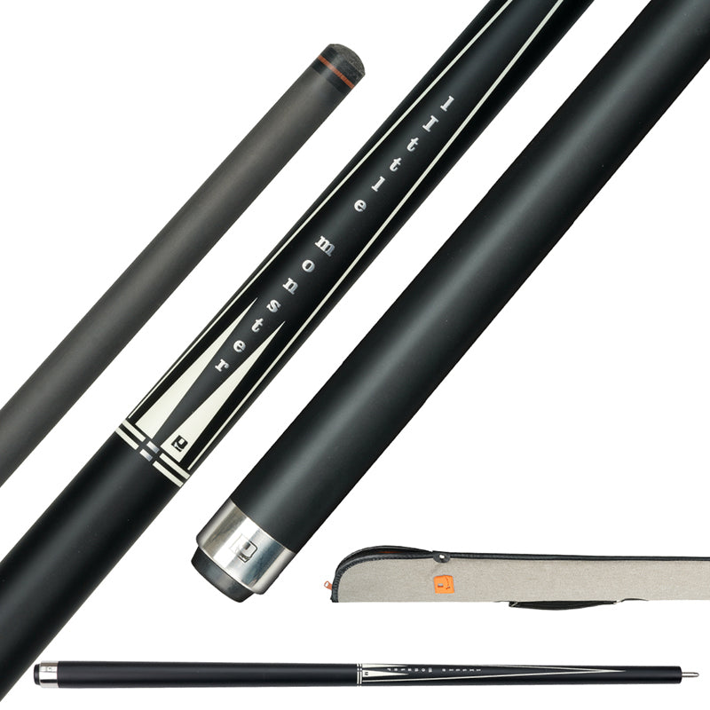 Little Monster Billiards Cue Black Technology Carbon Fiber Shaft Pool Cue 12.4mm Tip Uniloc Joint Professional Pool Cue Stick