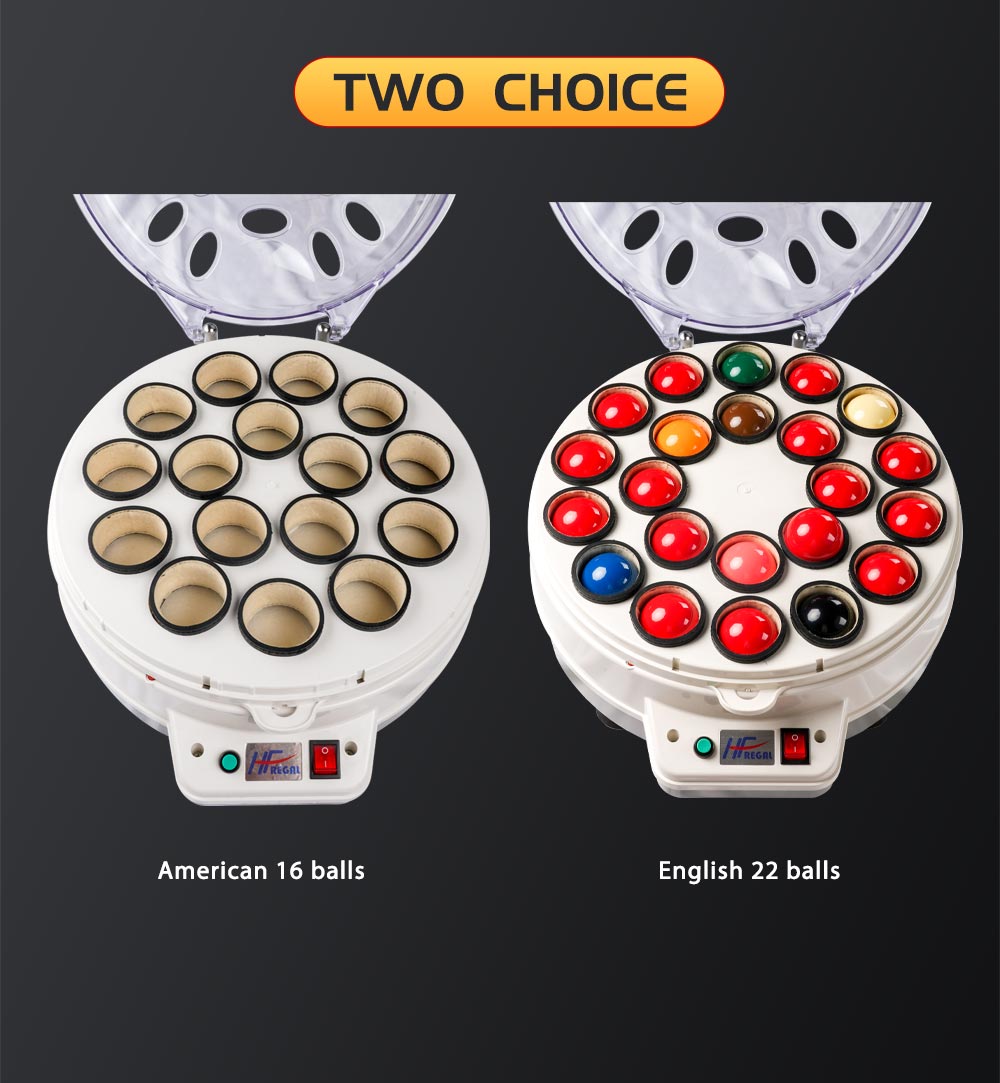 Billiard Ball Cleaner Machine Pool 16 balls Snooker 22 Balls Clean Automatic Washing Electronic Ball Clean Machine Accessories