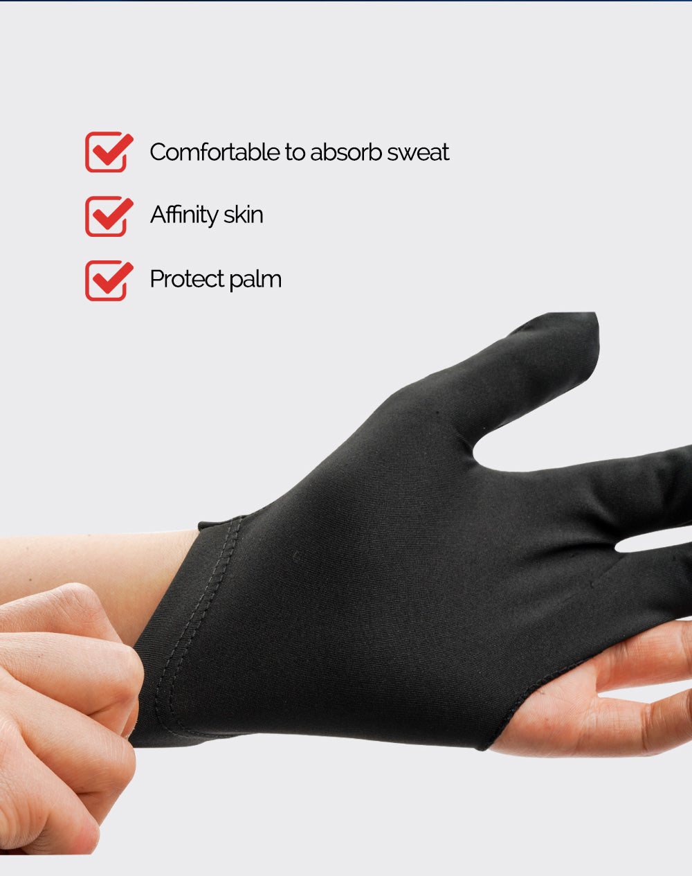 For Dropshippers Billiard Pool/Snooker Gloves 10pcs Left Hand Lycra Fabric Black Good Elastic