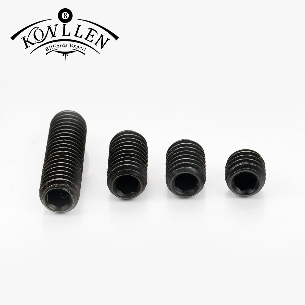 KONLLEN Weight Bolt Adjust 0.2/0.4/0.5/1.1oz 12/19/25/45mm 4 Pieces Set of Weight Bolt Adjustable Billiard Accessories