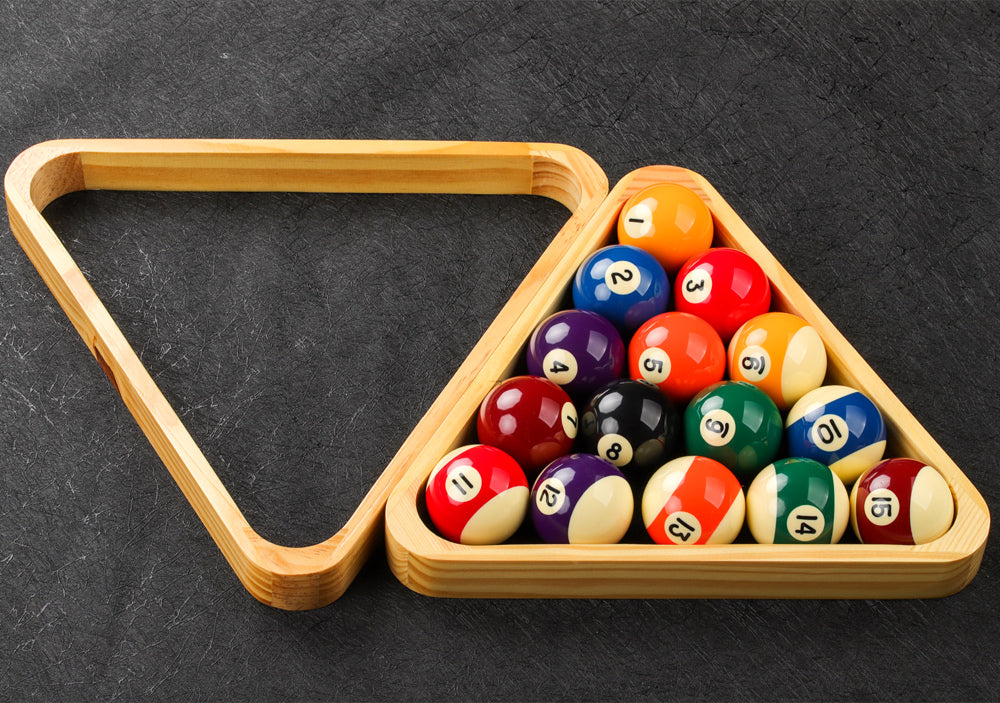 Wood Triangle Billiard Triangle Rack 525mm/572mm 8 Ball Professional Handmade Durable Billiard Accessories China