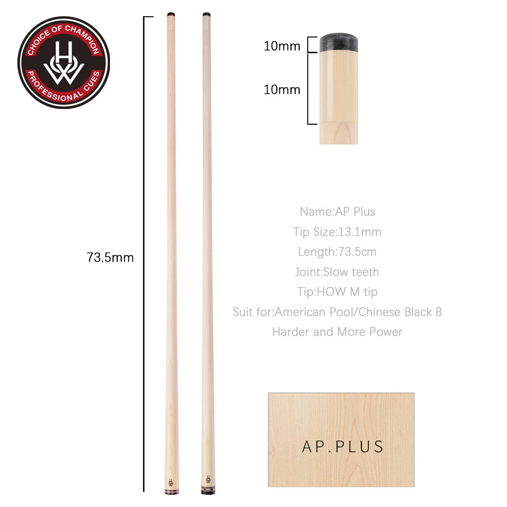 HOW Cue AP PLUS Shaft