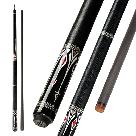 KONLLEN AS-1F Carbon Fiber Pool Cue 12.5mm TIP