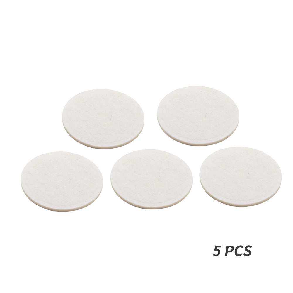 Billiards Fiber Tip Pads Paper Bakelite Phenolic Paper Ferrule Pads Protector 5 pcs