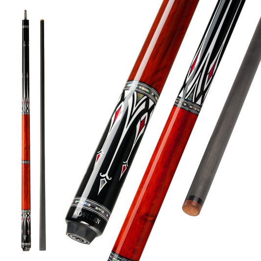 KONLLEN AS-1F Carbon Fiber Pool Cue 12.5mm TIP