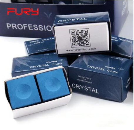 FURY Billiard Chalk 1 Pc 2Pcs Pool Chalk Billiard Accessories for Match Use Snooker Chalk Professional Player Cue Chalk