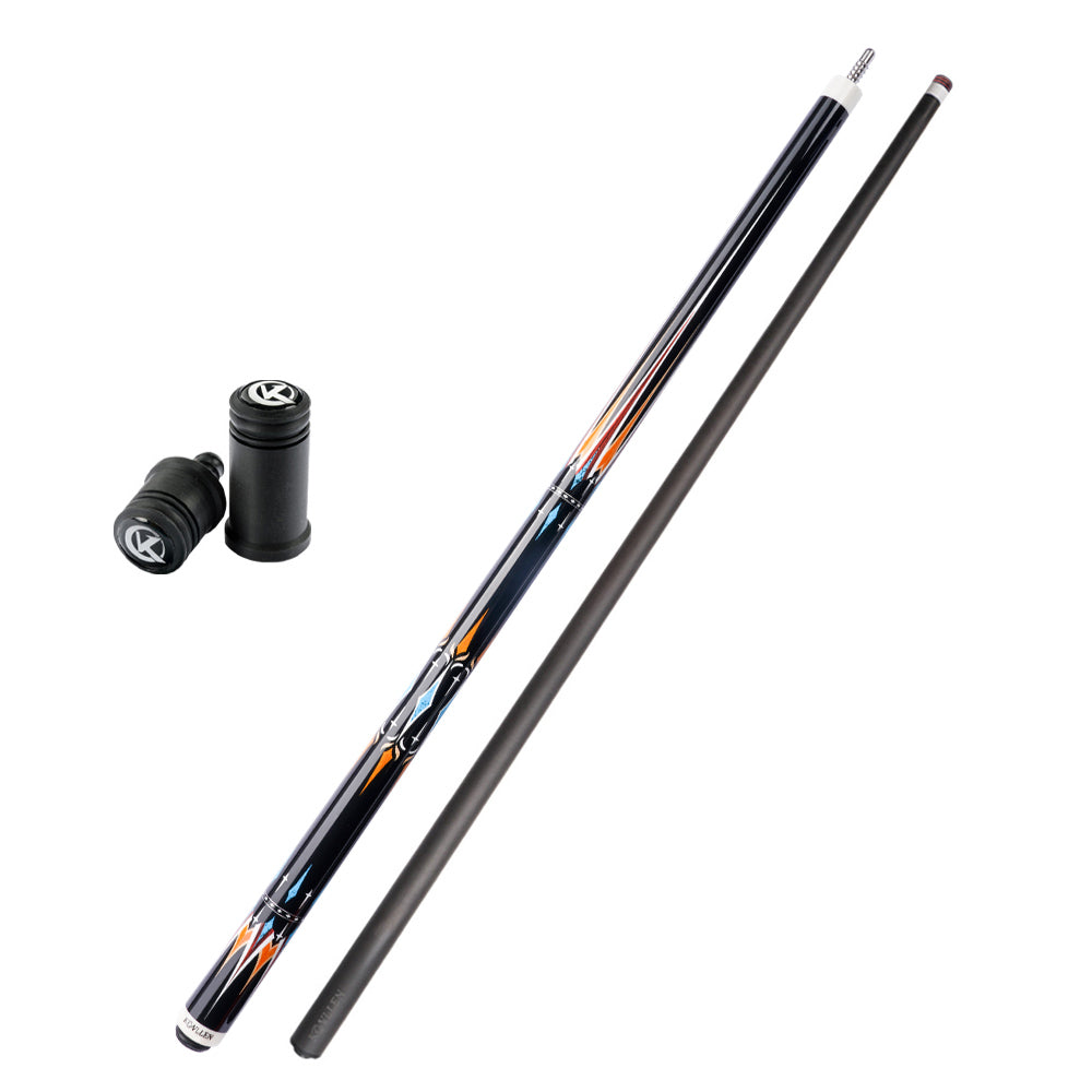 New KONLLEN 3 Cushion Carbon Carom Cues Carbon Fiber Shafts 12mm Tip 142cm Radial Pin Kit Joint Professional Korea 3 Cushion Cue