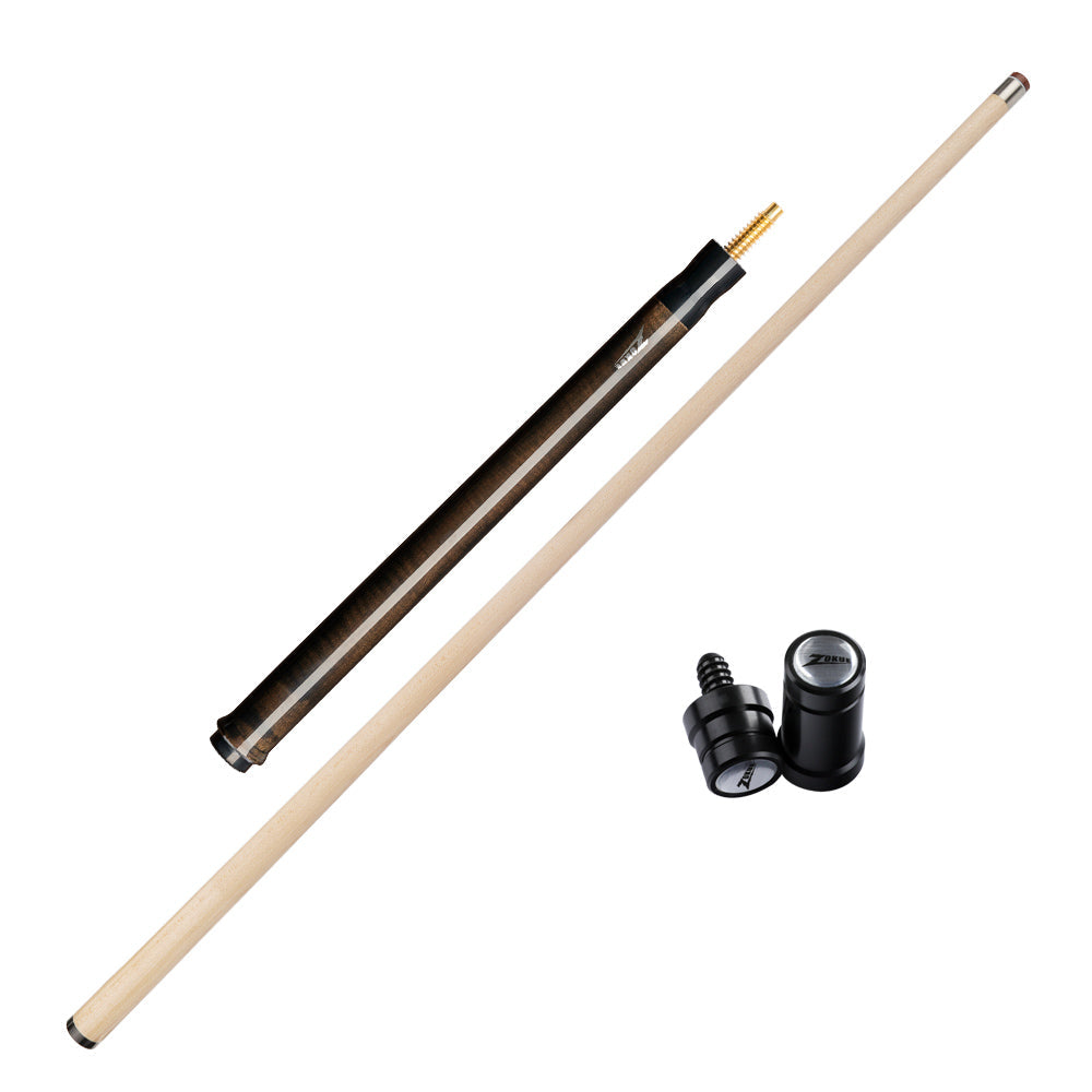 ZOKUE Billiards Jump Cue 108cm 13.5mm Tip Hard Tecnologia Maple Shaft Jump Stick  Technology Professional Cue