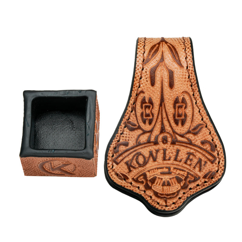 KONLLEN Vegetable Tanned Leather Chalk Holder