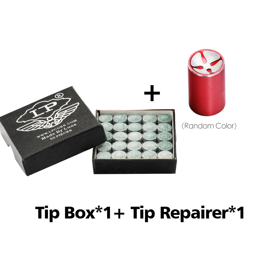 LP Snooker Cue Tip 10mm 50 Pcs