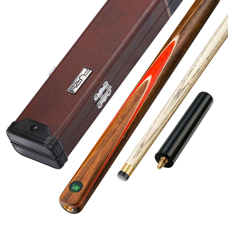 CRICAL 3/4 Piece Snooker Cue with Case Extension North American Ash Shaft 10mm Tip