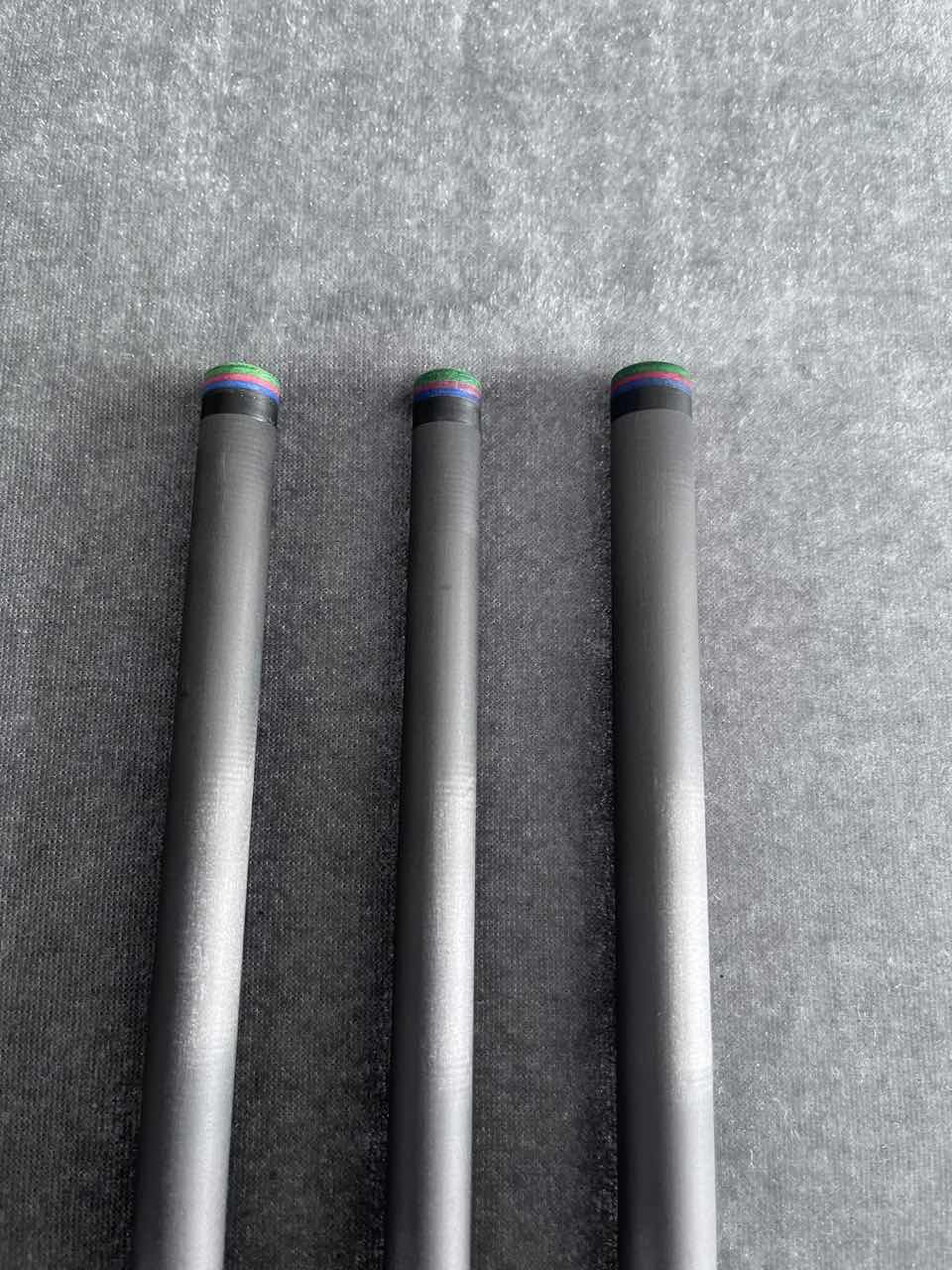 KONLLEN Carbon Fiber Shaft Uni-loc Shaft 10.75/11.75/12.75mm Rainbow tip