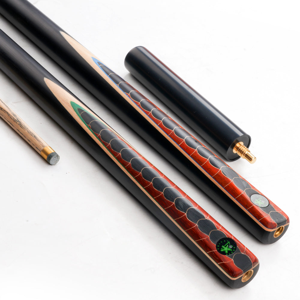 CRICAL Dragon Cue 3/4 Split Billiard Snooker Cue Professional 10-10.2mm Tip Ashwood Shaft With Case Extension Handmade Stick