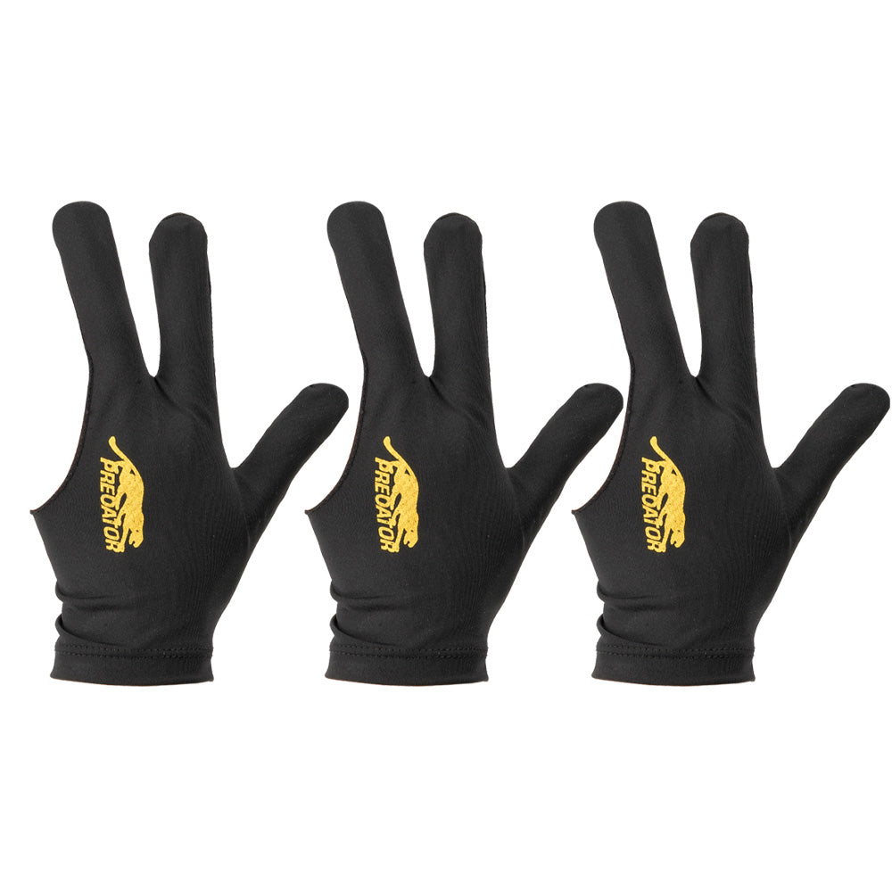 For Dropshippers Billiard Pool/Snooker Gloves 10pcs Left Hand Lycra Fabric Black Good Elastic