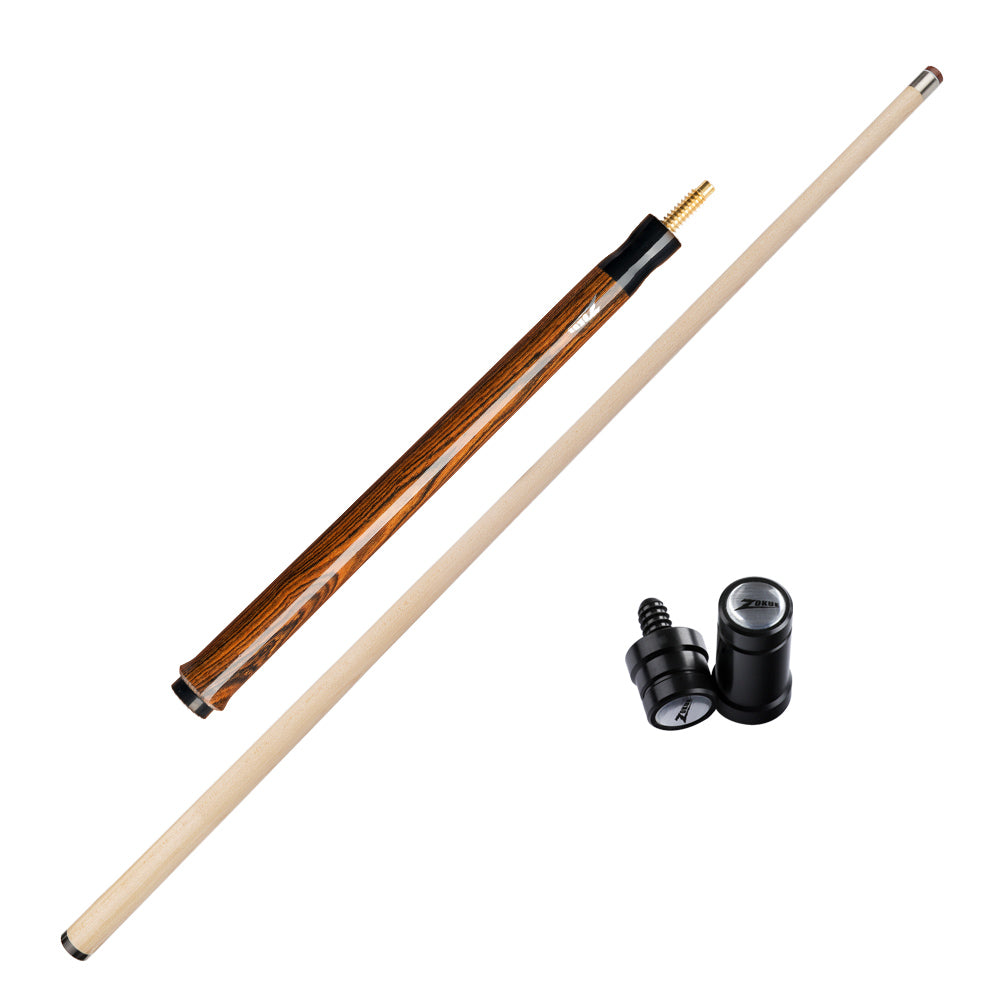 ZOKUE Billiards Jump Cue 108cm 13.5mm Tip Hard Tecnologia Maple Shaft Jump Stick  Technology Professional Cue