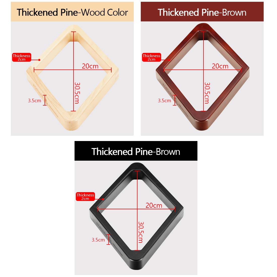 9-Ball Diamond Rack