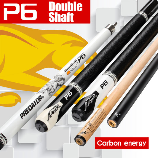 3142 P6 Pool Cue Maple Shaft with Extension 13mm 11.5mm 10mm Tip Uni-lock Joint