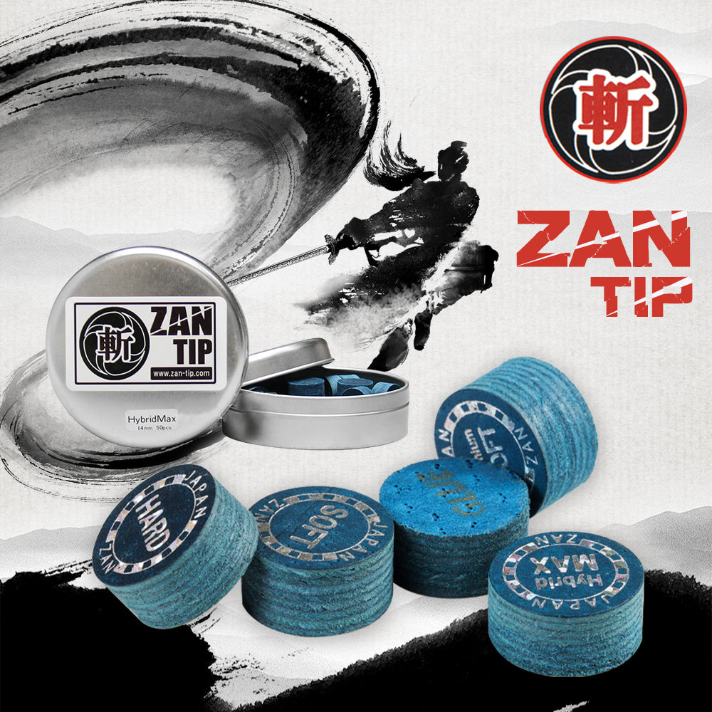 Original ZAN Tip Super ZAN Tip S 9 Layers Leather Tip Professional 14mm Tip Good Elasticity Billiard Accessory For Pool Cue