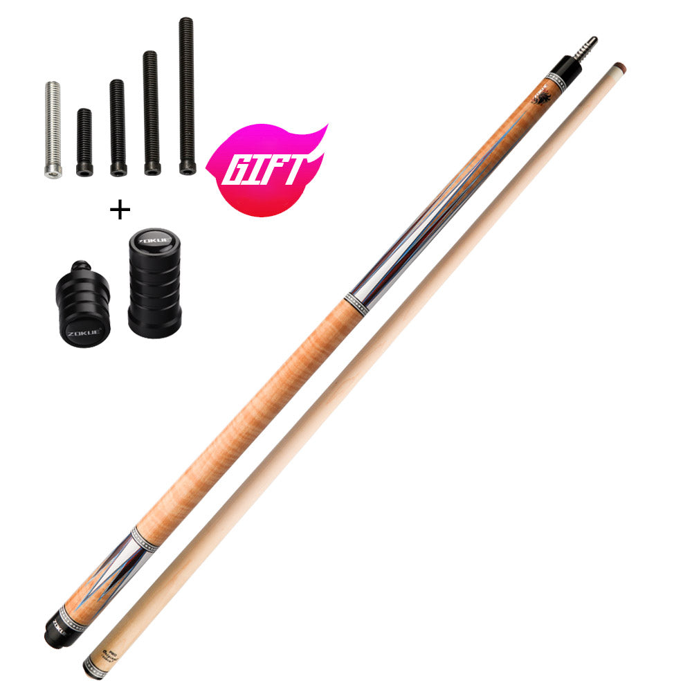 ZOKUE Carom Billiard Cue Korean 3 Cushion Cue 142 cm