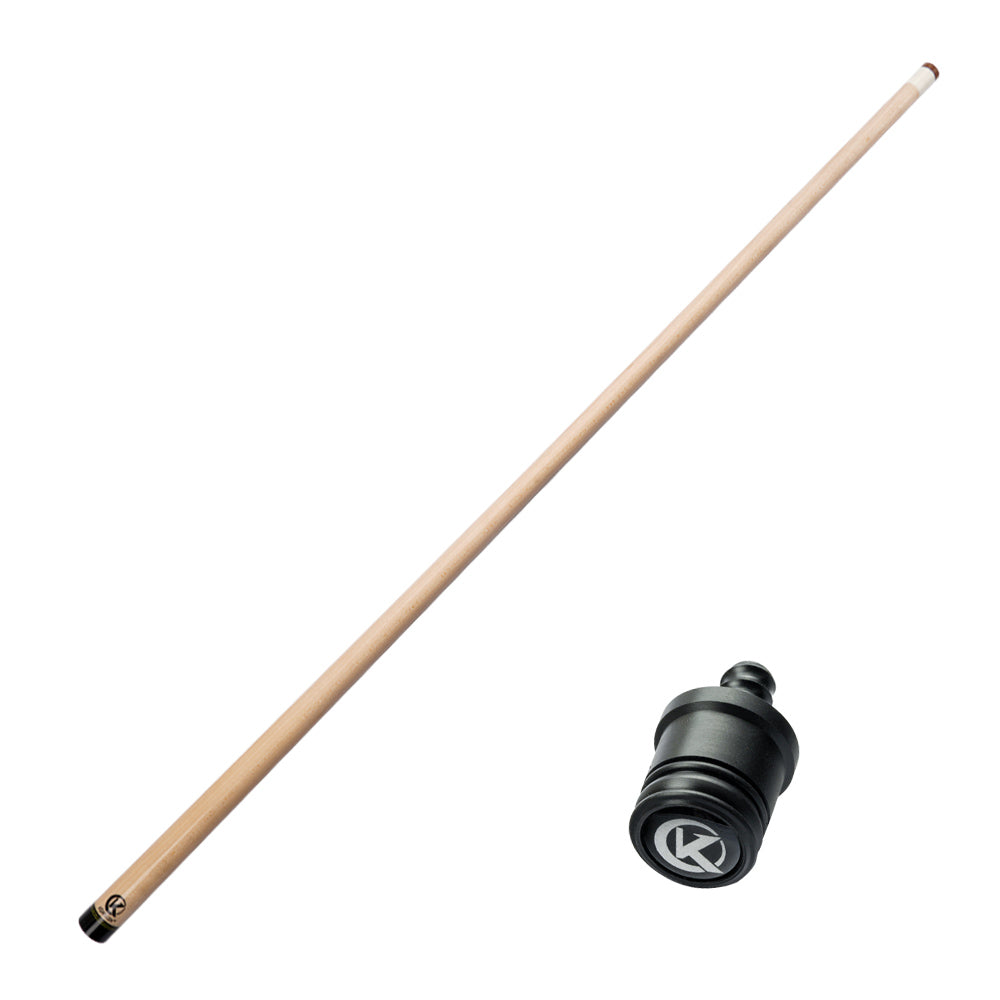 KONLLEN Solid Maple Wood Technology Shaft Billiard Pool Cue Shaft 3/8*8 Radial Pin Joint 12.9mm Tip