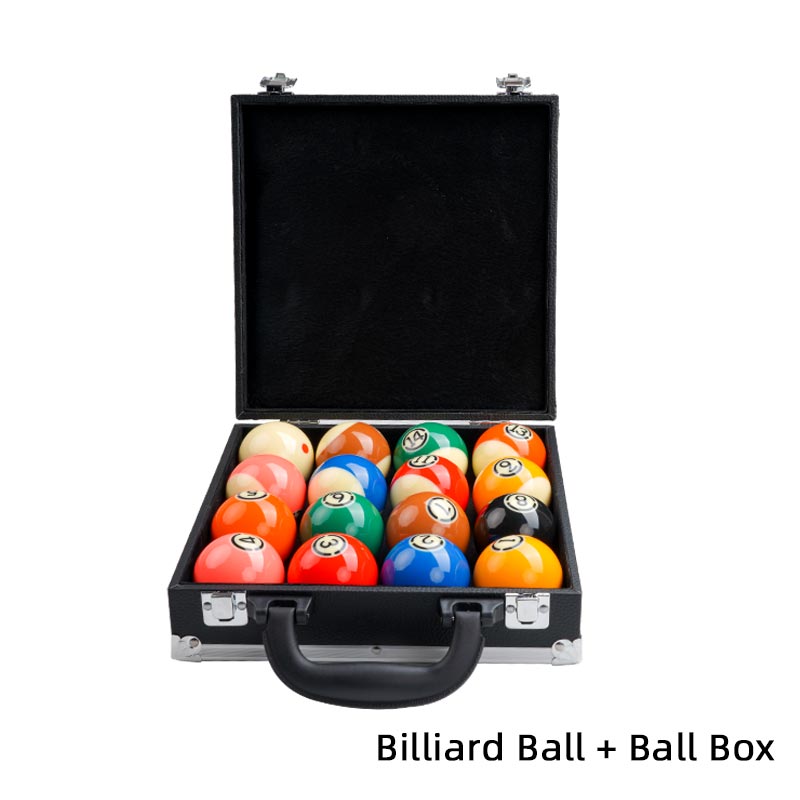 KONLLEN Billiard Pool Balls Set 16pcs 57.2mm Resin Balls Crystal Pool Practice Pool Table Balls Tournament Billiards Accessories