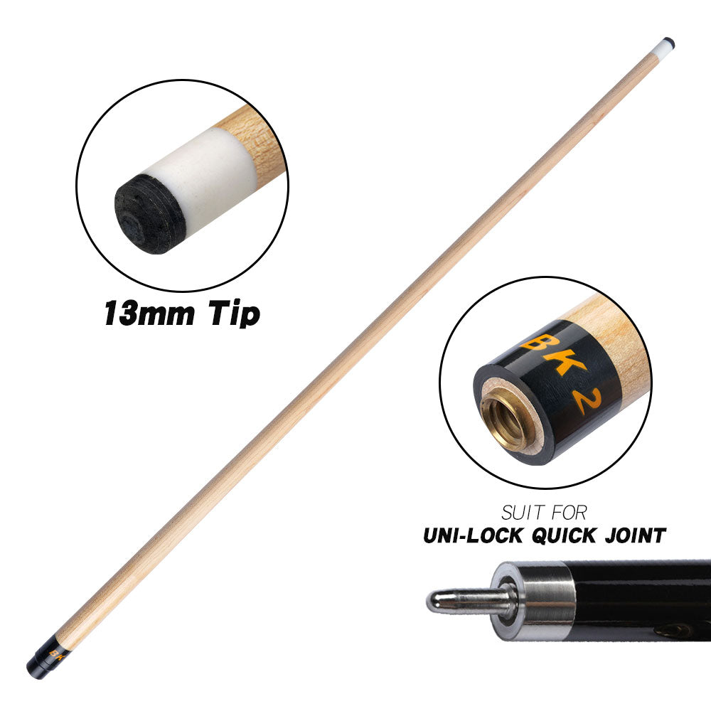 3142 Z2 Billiard Pool Stick Shaft 10mm 11.5mm 13mm Tip Single Maple Shaft