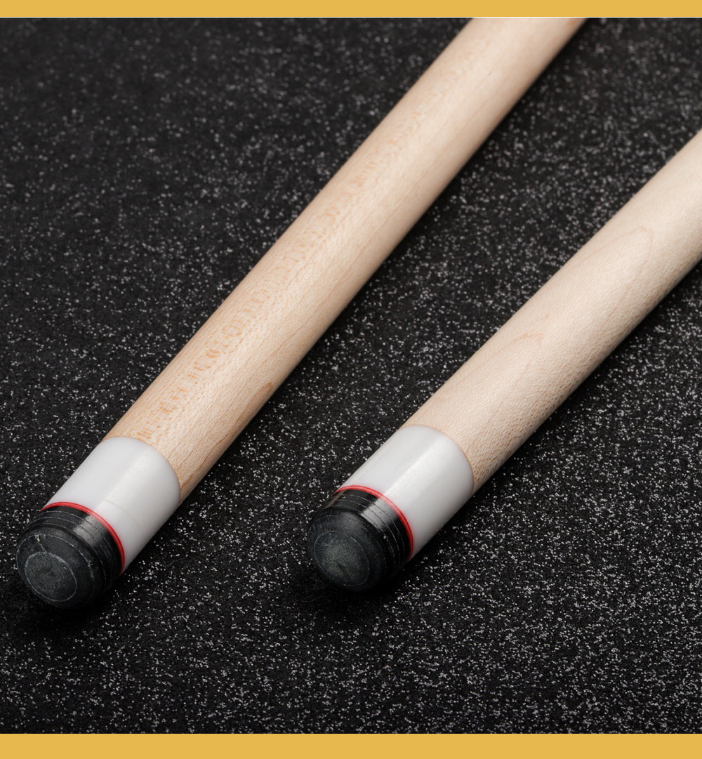 OMIN XF-A1-3 Pool Cue 12.8mm Tip Maple Shaft with Carbon Tube 55cm with OMIN bag