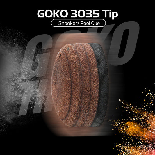 GOKO3035 Snooker/Pool Cue Tip Billiards Cue Tip 1pcs