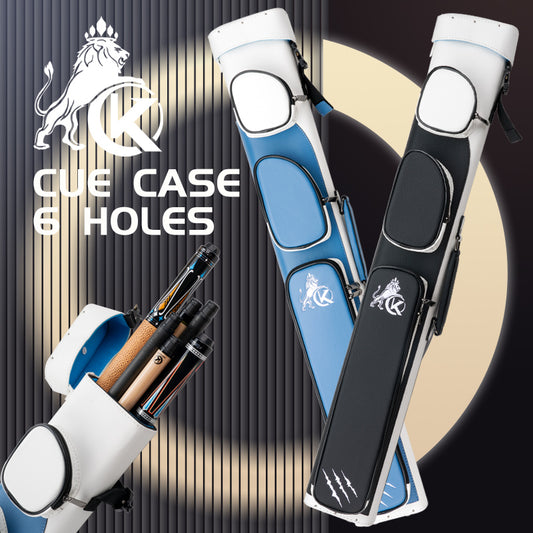 KONLLEN King 6 Holes Hard Cue Case