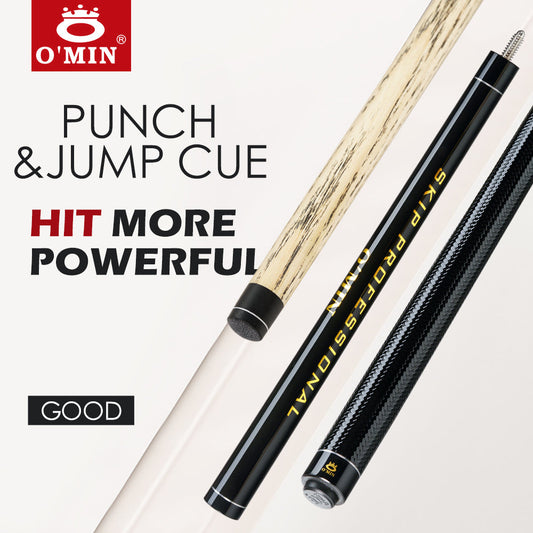 OMIN Punch Jump Cue Break Cue 3 Pieces Cue