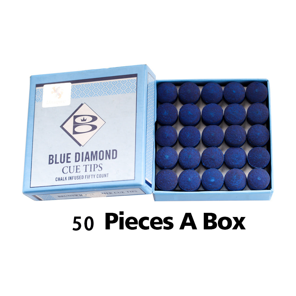 Blue Diamond Brunswick Snooker Cue Tip Billiards Stick Kit Tip 10mm 11mm Tip Billiard Accessories Billar Snooker Cue Tip