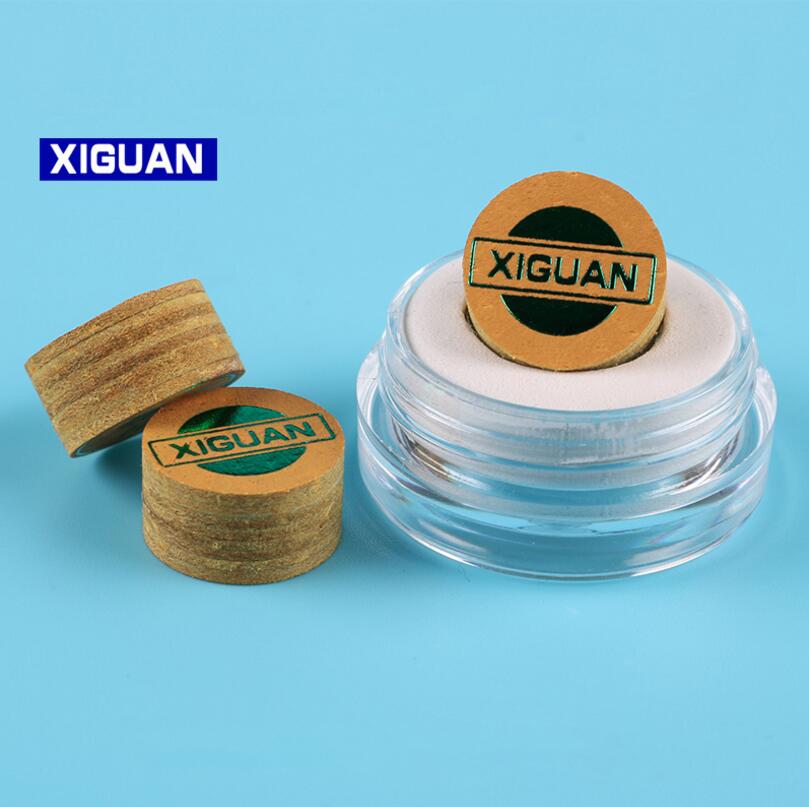 XIGUAN Pool Cue Tip Billiard Tip Professional Billiard Accessories for Billiards Players Snooker Tip Billiard Spain Leather Tip