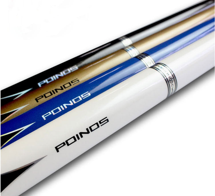 POINOS Brand CY Billiard Pool Stick Cue Kit Tips 13mm 11.5mm 10mm Gold Blue White Black Colors Duarble China