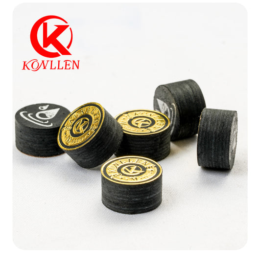 Original KONLLEN Billiards Pool Cue Tip 14mm S/M/H Multi-Layers Professional Durable