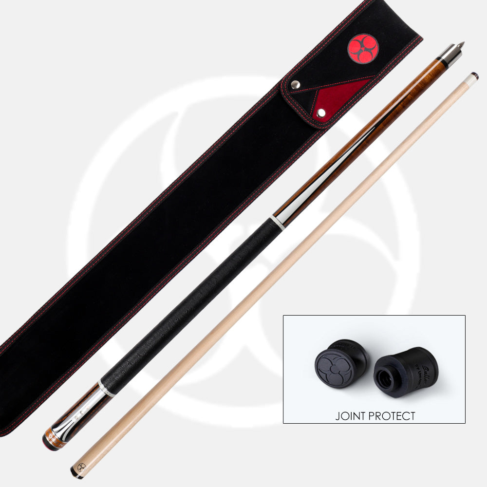 POISON AR3-6 Billiard Pool Cue C3 Shaft 13mm Tip UNI-LOC Bullet Joint with bag