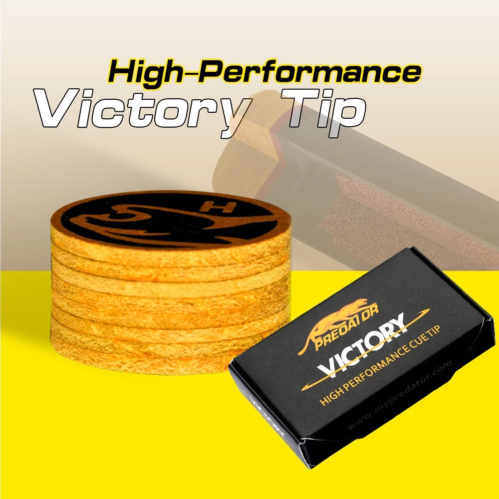 PREOAIDR Victory 3142 Z2 Billiard Tip 14mm H/M/S