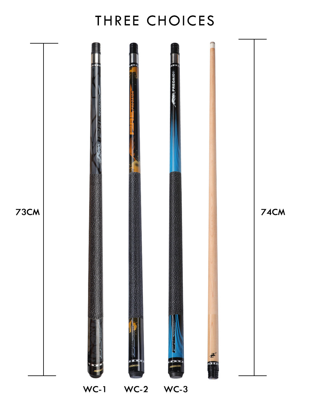 PREOAIDR 3142 WC Pool Cue