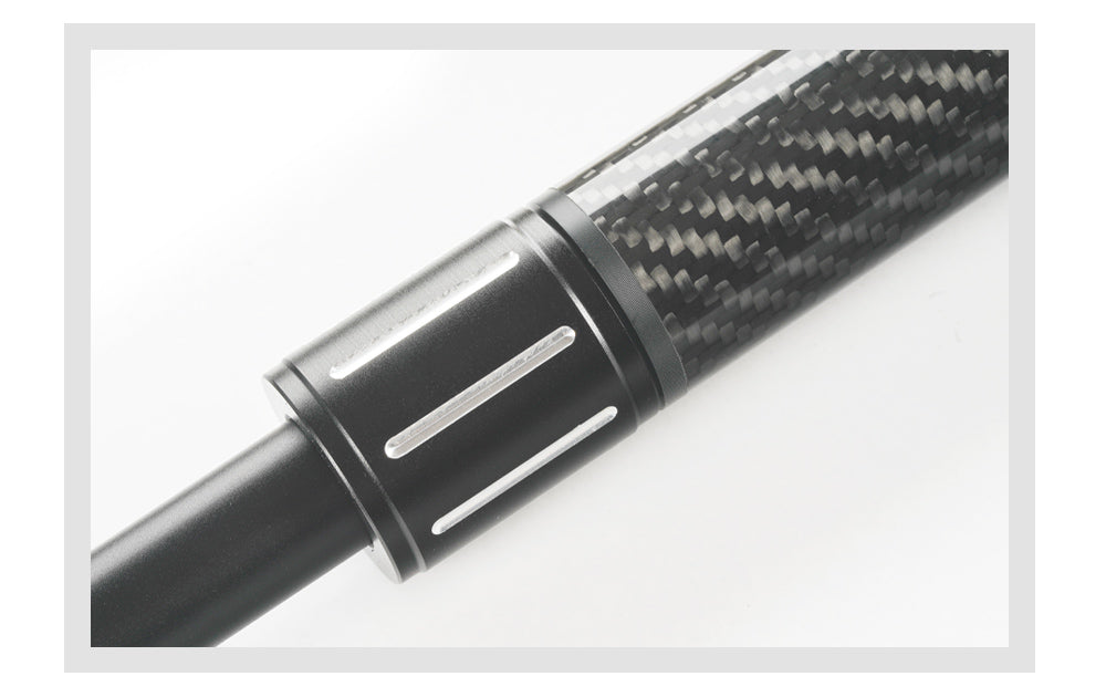 Billiards Carbon Fiber Extension Bumper Extendable Extension for Mezz Predator KONLLEN ZOKUE Jflowers Cue