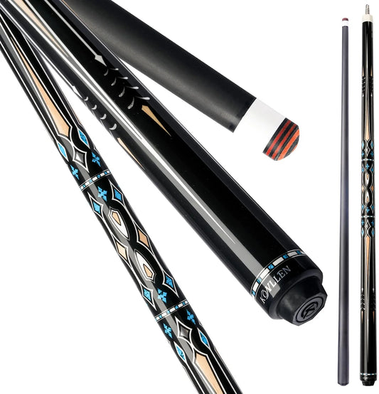 ZOKUE 3 Cushion Carom +KONLLEN 3 Cushion Carom Cue+ZOKUE Tip Tool