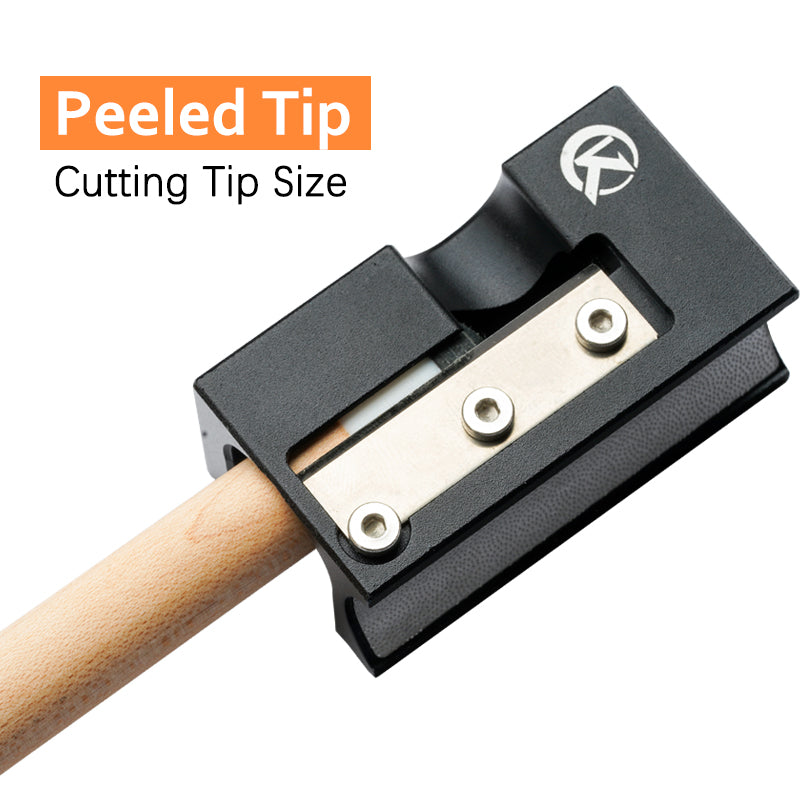 KONLLEN Billiard Tip Tool Multifunctional Tip Repair Shaper Cue Tip Replacement 8 in 1 9.5-13.2mm Tip