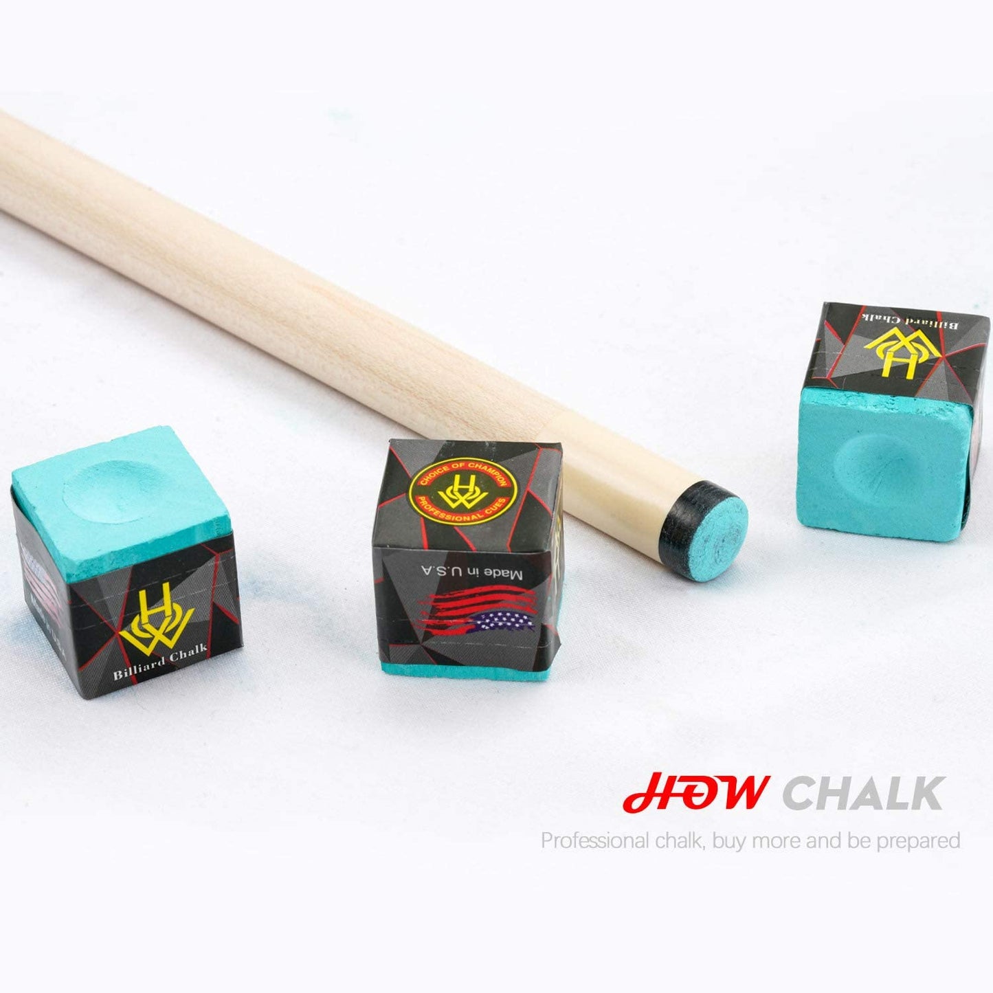 HOW Chalk Billiard Cue Tailor-made Chalk 2 Pieces Per Box Two color options