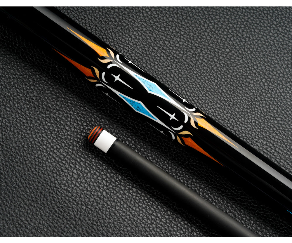 KONLLEN Biliard Carbon Fiber 3 Cushion Carom Cue Stick Technology 3 Cushion Cue Billiard Cue Carbon Fiber 142cm  Libre Cue